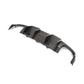Audi A4 B8 S-Line / S4 Sedan Carbon Fiber Rear Bumper Lip With Brake Light 2008 - 2012