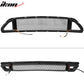 2015-2017Â Ford Mustang Front Upper Mesh Grille Smoked DRL Turn Signal