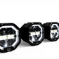 2 Light U-Con Interlocking Off Road LED Pod With Amber or White DRL Running Light