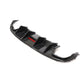 Audi A4 B8 S-Line / S4 Sedan Carbon Fiber Rear Bumper Lip With Brake Light 2008 - 2012
