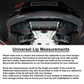 Universal Front Bumper Lip Splitters Winglets Canards PU