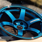 Volk Racing TE37 Saga S-Plus 18x9.5 +22 5x114.3 Mag Blue - GR Corolla / EVO (Set of 4)