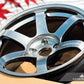 Volk Racing TE37 Saga S-Plus 18x9.5 +22 5x114.3 Shining Light Metal - GR Corolla / EVO (Set of 4)