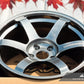 Volk Racing TE37 Saga S-Plus 18x9.5 +22 5x114.3 Shining Light Metal - GR Corolla / EVO (Set of 4)