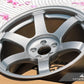 Volk Racing TE37 Saga SL 17x9.5 +45 5x100 Diamond Silver - FRS / BRZ / 86 (Set of 4)