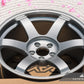 Volk Racing TE37 Saga SL 17x9.5 +45 5x100 Diamond Silver - FRS / BRZ / 86 (Set of 4)