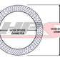 HPS High Temp 1/4"ID (6mm) Reinforced Silicone Heater Hose Black 50Ft Roll