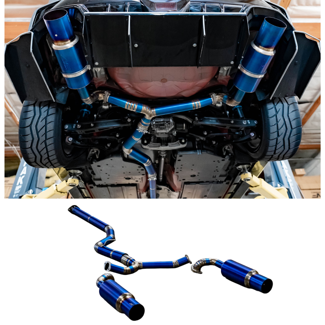 2022-2026 Subaru WRX AFD  F1 Titanium Dual Exit Catback Exhaust