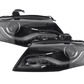 Audi A4 (B8/8K) OE+ Black Headlights - (2008-2011)