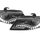 Audi A4 (B8/8K) OE+ Black Headlights - (2008-2011)