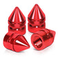 RT 011 Spiked Red Valve Caps