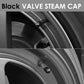 Acorn Grip Valve Caps - Black Set of 4