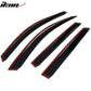 2007-2013 Acura MDX Visor Windows Rain Guard Acrylic Slim Style Smoke