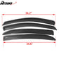 2005-2010 Chevy Cobalt Smoke Tinted Slim Style Visor Windows Acrylic