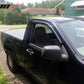 2014-2019 Chevy Silverado GMC Sierra Extended Cab Tape on Visor Window