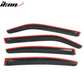 2006-2010 Dodge Charger Tape on Visor Window Rain Guard Acrylic