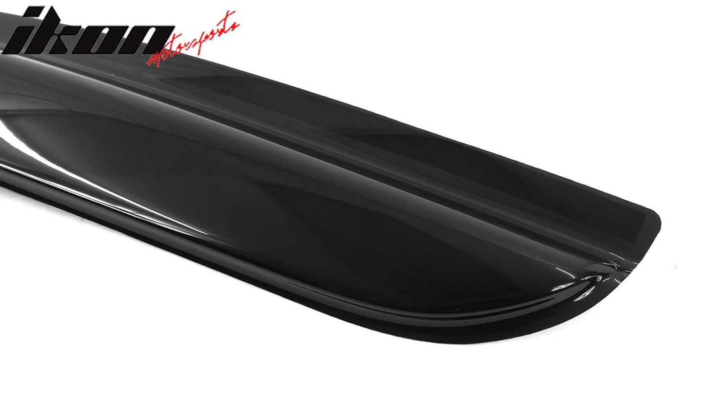 2007-2011 Dodge Nitro Slim Style Smoke Tinted Visor Windows Acrylic