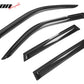 2021-2025 Ford Bronco Sport Slim Style Black Window Visors Acrylic 4PC