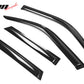 2021-2025 Ford Bronco Sport Slim Style Black Window Visors Acrylic 4PC