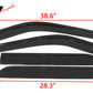 2011-2019 Ford Explorer Wind Rain Guards Window Visors Acrylic