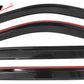2004-2008 Ford F150 Crew Cab Slim Smoke Tinted Visor Window Acrylic