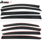 2013-2017 Honda Accord 4-Door Sedan Tape On Window Visors Rain Guard