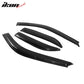 1992-1995 Honda Civic Sedan Tape On Smoke Tinted Window Visors Acrylic