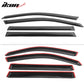 2003-2008 Honda Pilot Slim Style Tape On Smoke Acrylic Visor Windows