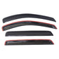 2007-2012 Hyundai Santa Fe Slim Style Smoke Visor Window Guard Acrylic