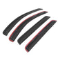 2007-2012 Hyundai Santa Fe Slim Style Smoke Visor Window Guard Acrylic