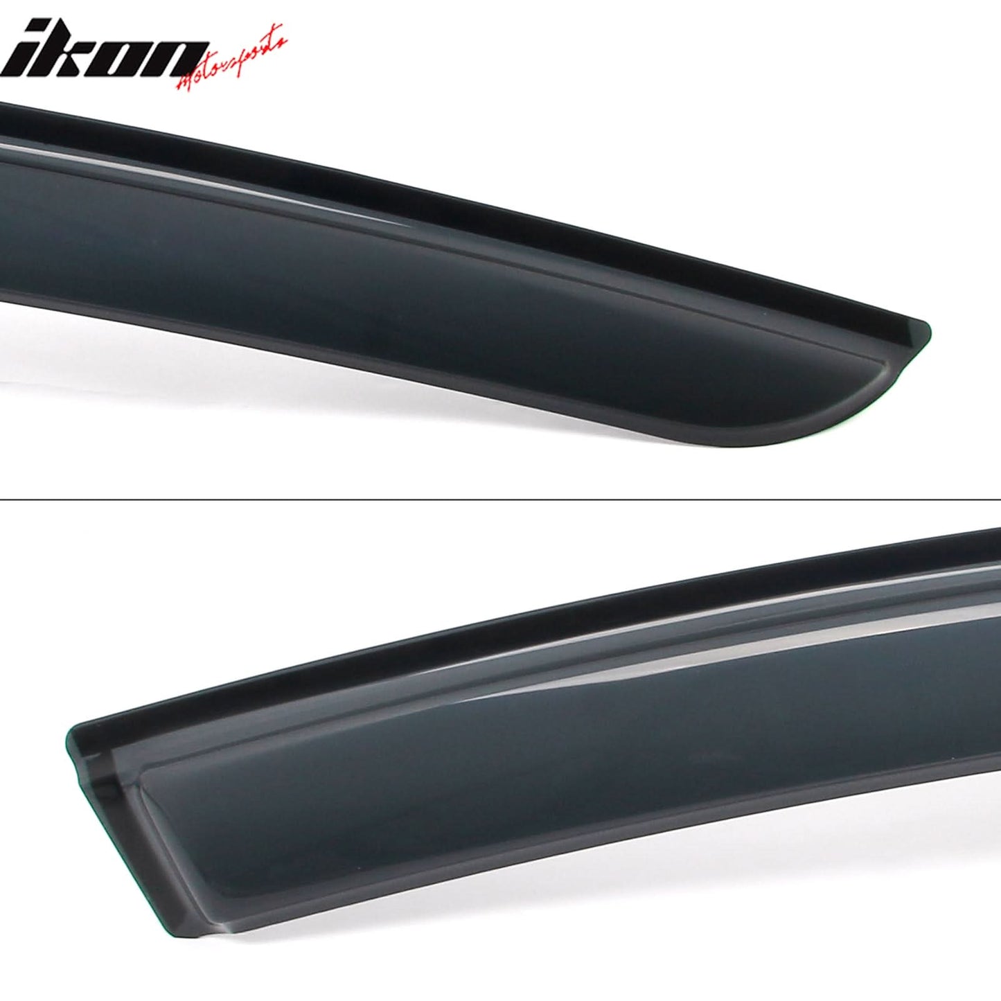 2022-2025 Infiniti QX55 4PC Tape on Window Visors Vent Rain Sun Guards