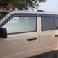 2007-2018 Jeep Patriot Tape on Visor Window Rain Guard Acrylic 4PC