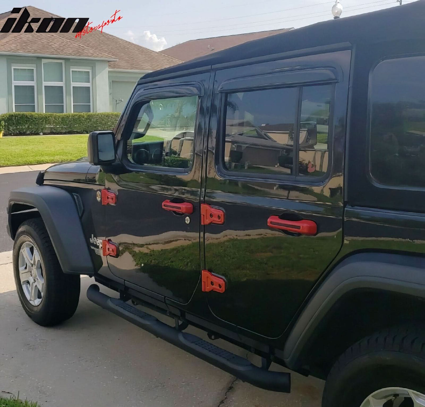 2007-2024 Jeep Wrangler 2020-2024 Gladiator Slim Acrylic Window Visor