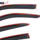2019-2025 Lexus UX-Series 4PCS Tape on Window Visors Vent Rain Guards