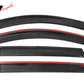 2013-2016 Mazda CX5 Slim Style Smoke Tinted Window Visors Acrylic 4Pc
