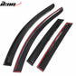 2013-2016 Mazda CX5 Slim Style Smoke Tinted Window Visors Acrylic 4Pc