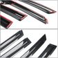 2009-2013 Nissan Rogue Slim Style Smoke Tinted Window Visor Acrylic