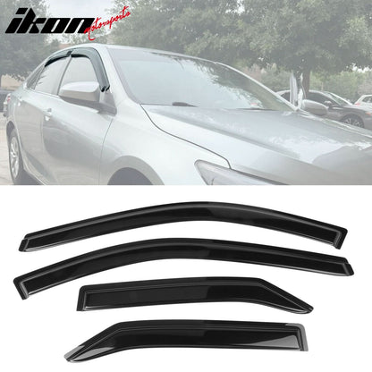 2015-2017 Toyota Camry Sedan Slim Style Acrylic Window Visors 4PC Set