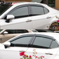 2018-2023 Toyota Camry Acrylic 4PC Window Visors Tape On Rain Guard