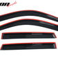 2001-2005 Toyota RAV4 4Pc Set Visor Windows Acrylic