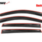 2013-2018 Toyota RAV4 Acrylic 4PC Window Visors Tape On Rain Guard