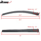 2021-2025 Toyota Sienna PC Injection Window Visor Chrome Trim 4PCS