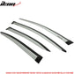 2012-2015 Honda Civic 4 Door Sedan Tape on Window Visors Shade Acrylic