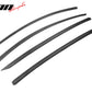 2020-2024 Tesla Model Y Window Visors ABS 4PCS