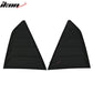 2016-2024 Chevy Camaro Black Rear Side Window Louver Trunk Spoiler ABS