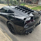 2014-2019 Chevy Corvette Classic Side Window Louvers Pair