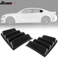 2011-2023 Dodge Charger Unpainted Rear Window Louver Side Vent ABS PP
