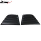 2011-2023 Dodge Charger Unpainted Rear Side Window Louver Air Vent ABS