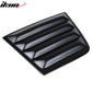 2011-2023 Dodge Charger Unpainted Rear Side Window Louver Air Vent ABS