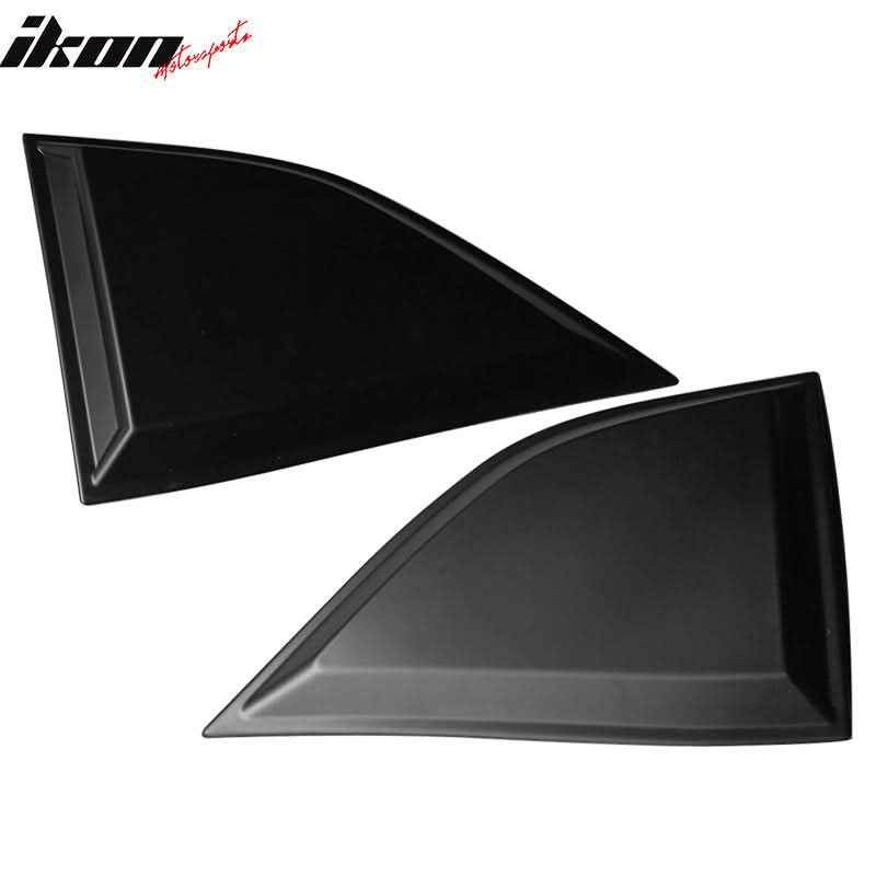 2008-2023 Dodge Challenger XE Style Side Window Louver Scoop PP